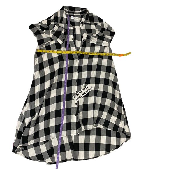 Time And Tru Dress Womens XXL (20) Buffalo Check Work Office Church Date Picnic - Picture 4 of 10